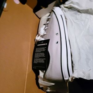 Womens low top Converse grey